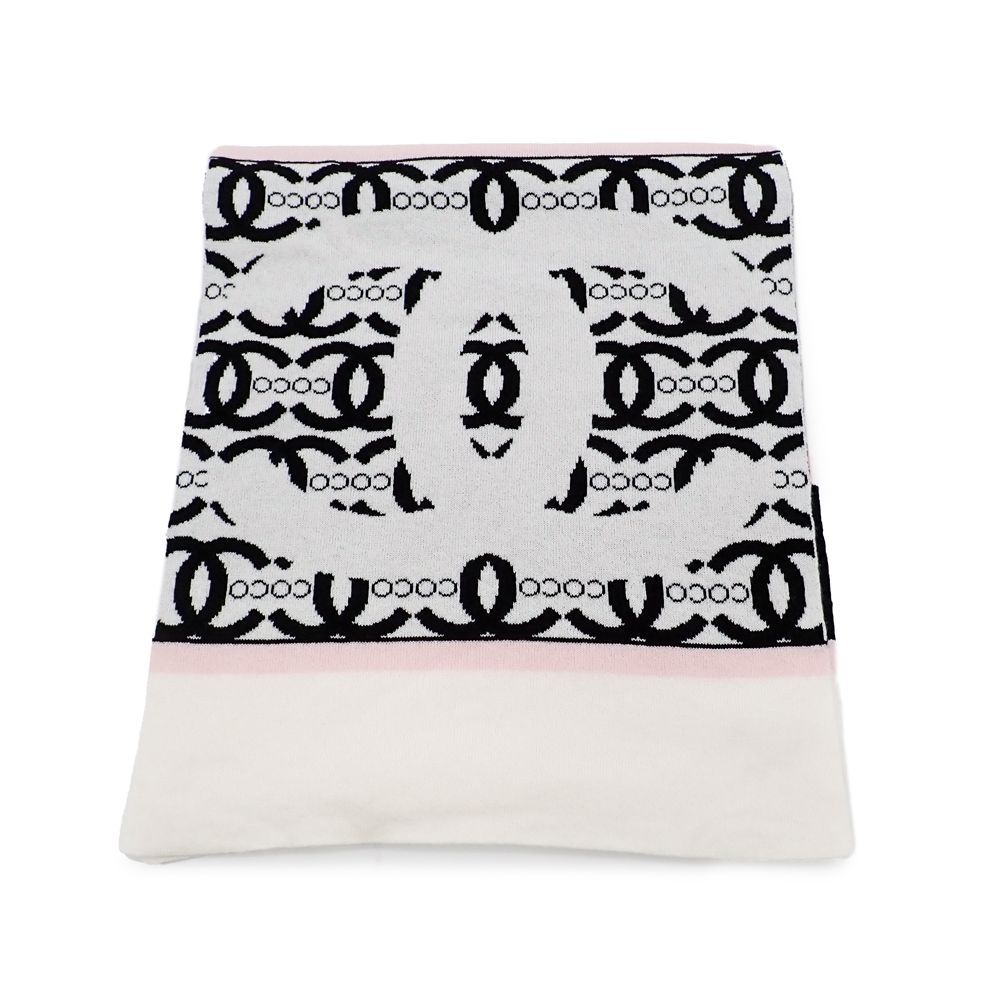 シャネル マフラー ストール レディース ロゴ ココマーク カシミヤ