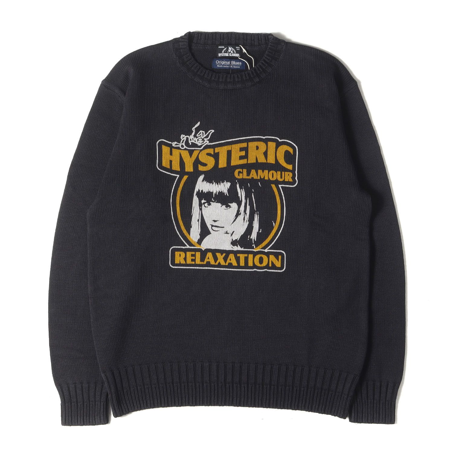 新品】HYSTERIC GLAMOUR ヒステリックグラマー ニット ブラック 黒