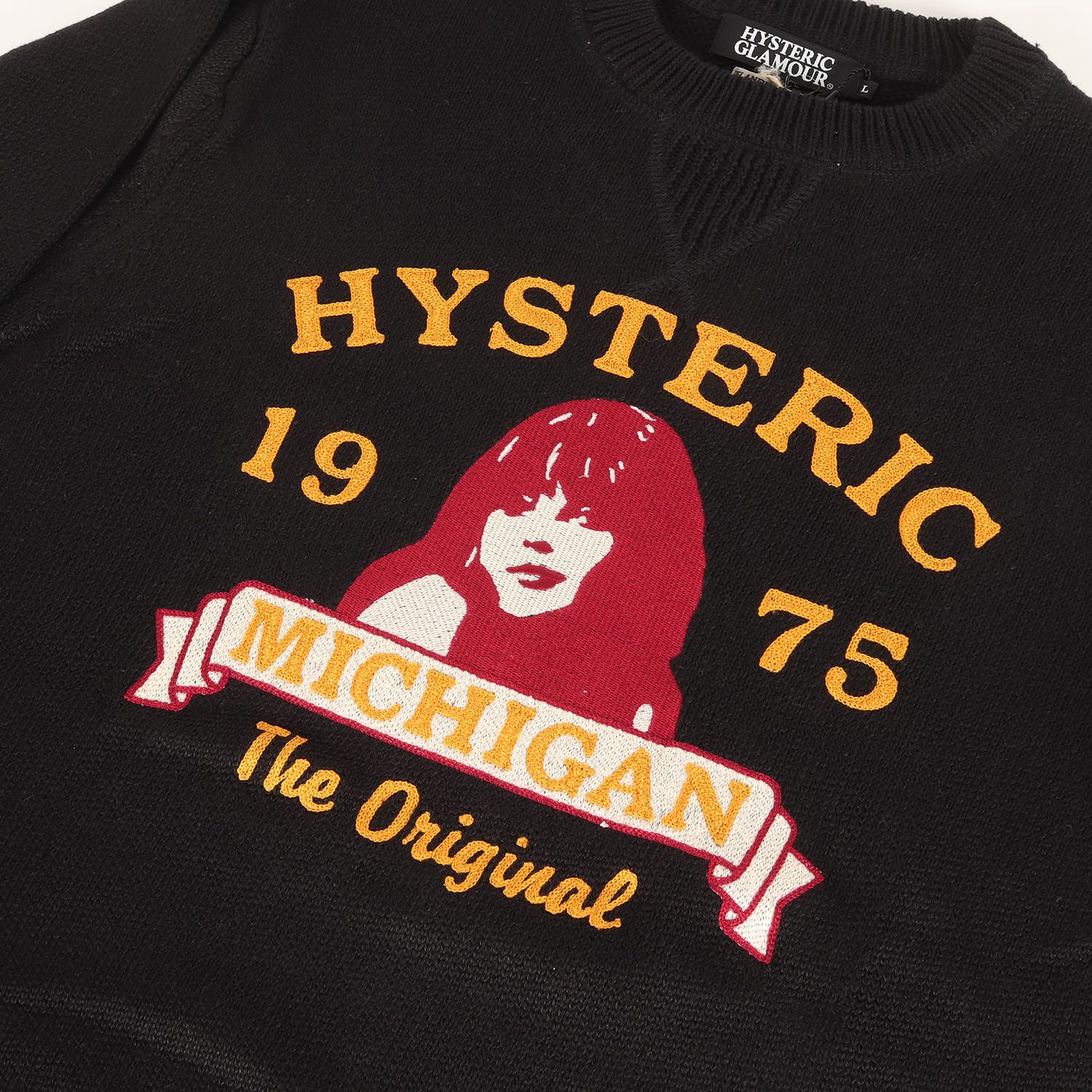 新品】HYSTERIC GLAMOUR ヒステリックグラマー ニット ブラック 黒