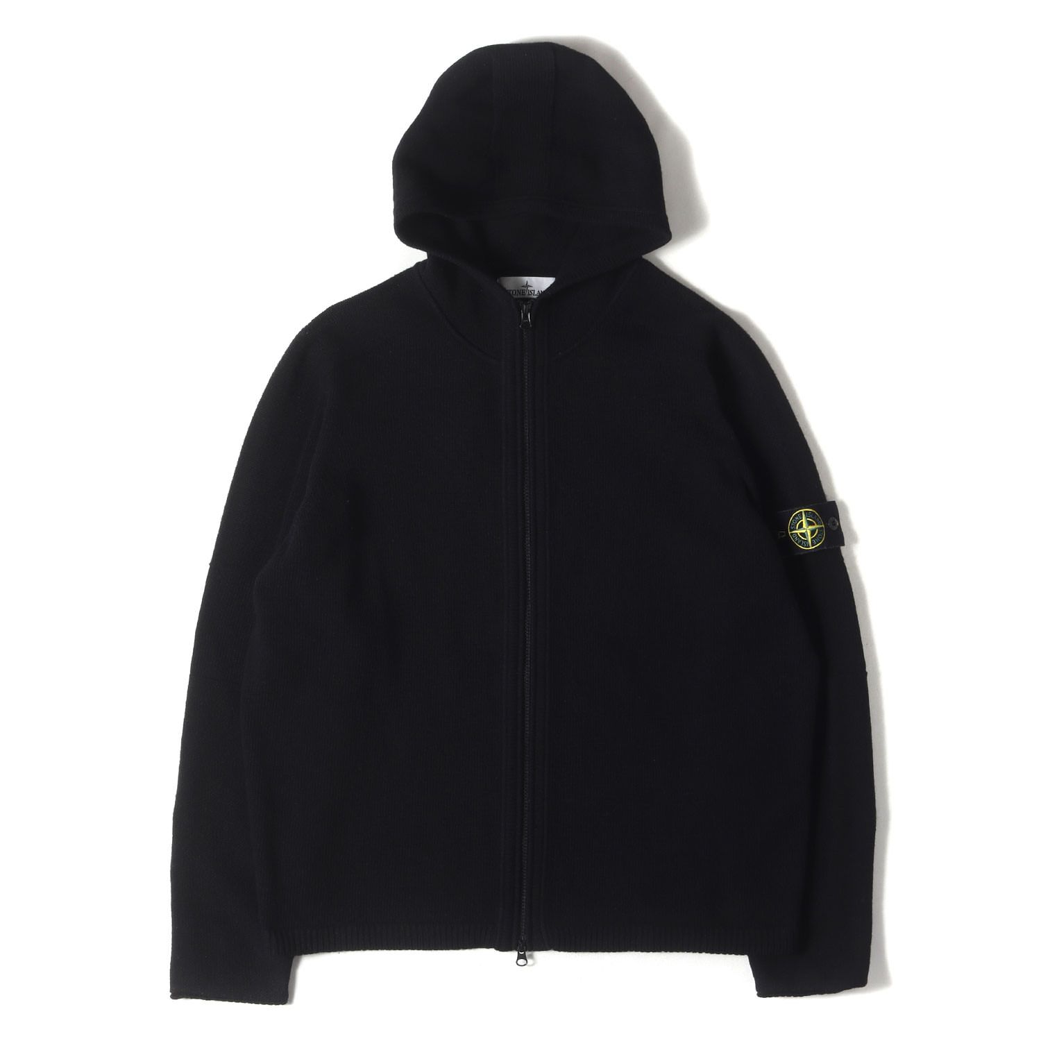STONE ISLAND ストーンアイランド パーカー ブラック 黒 サイズ:XL