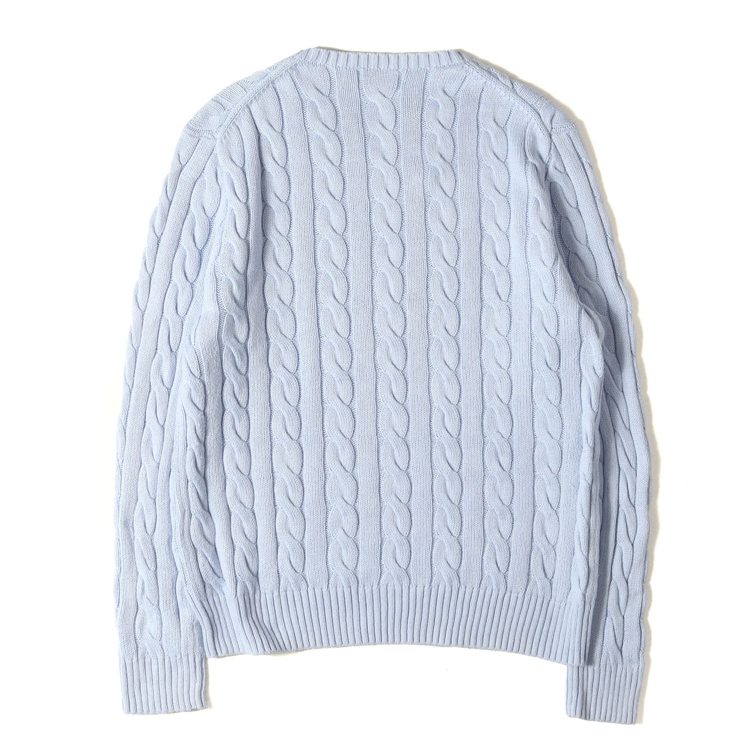 POLO Ralph Lauren ポロ ラルフローレン ニット ペールライトブルー 