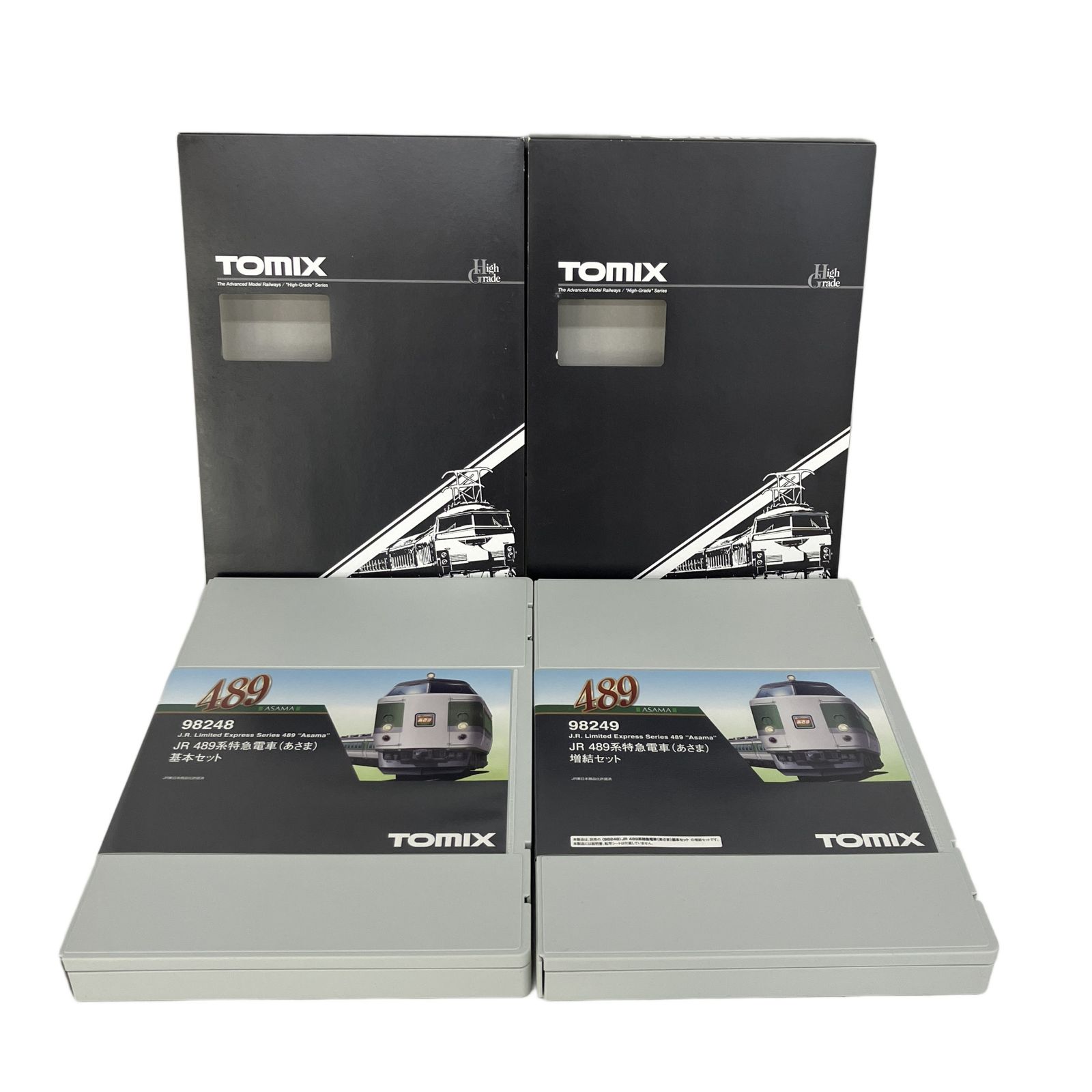TOMIX 98248 98249 JR 489系特急電車(あさま) 基本 増結セット 8両