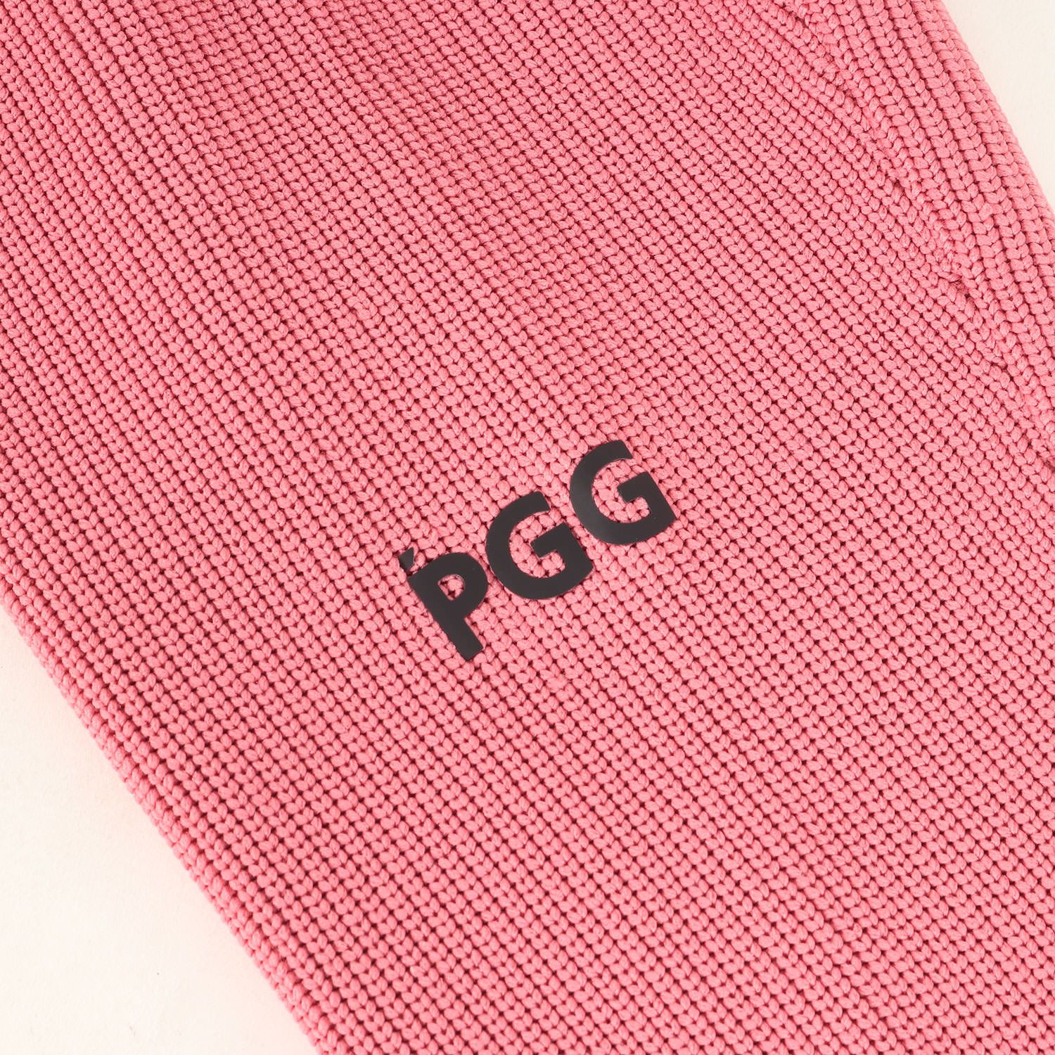PGG ピージージー ニット ピンク サイズ:5 | 24SS ラグラン 畔編み ポリニット セーター (268-4170101) | トップス プルオーバー ゴルフ ウエア【メンズ】【中古】【K4640】 PGG ピージージー ニット ピンク サイズ:5 | 24SS ラグラン 畔編み