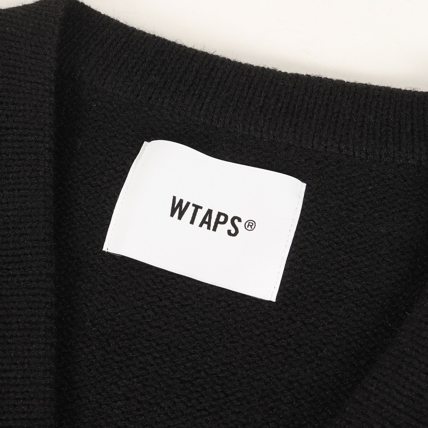 新品】WTAPS ダブルタップス カーディガン ブラック 黒 サイズ:M