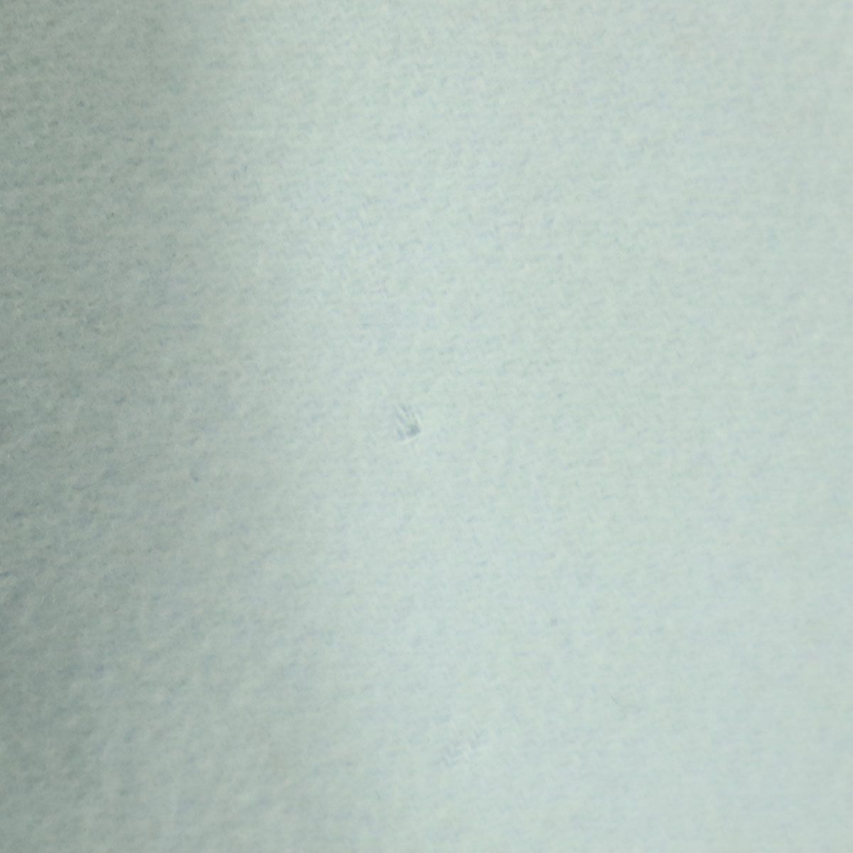 YOKO CHAN ヨーコチャン ノーカラー ウールコート 38 ライトブルー  