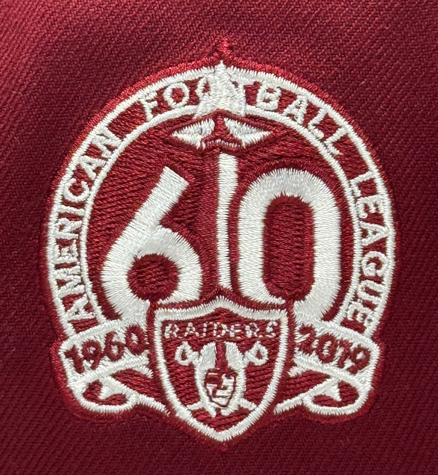 Newera オークランドレイダース 60thアニバーサリー 9forty A-FRAME