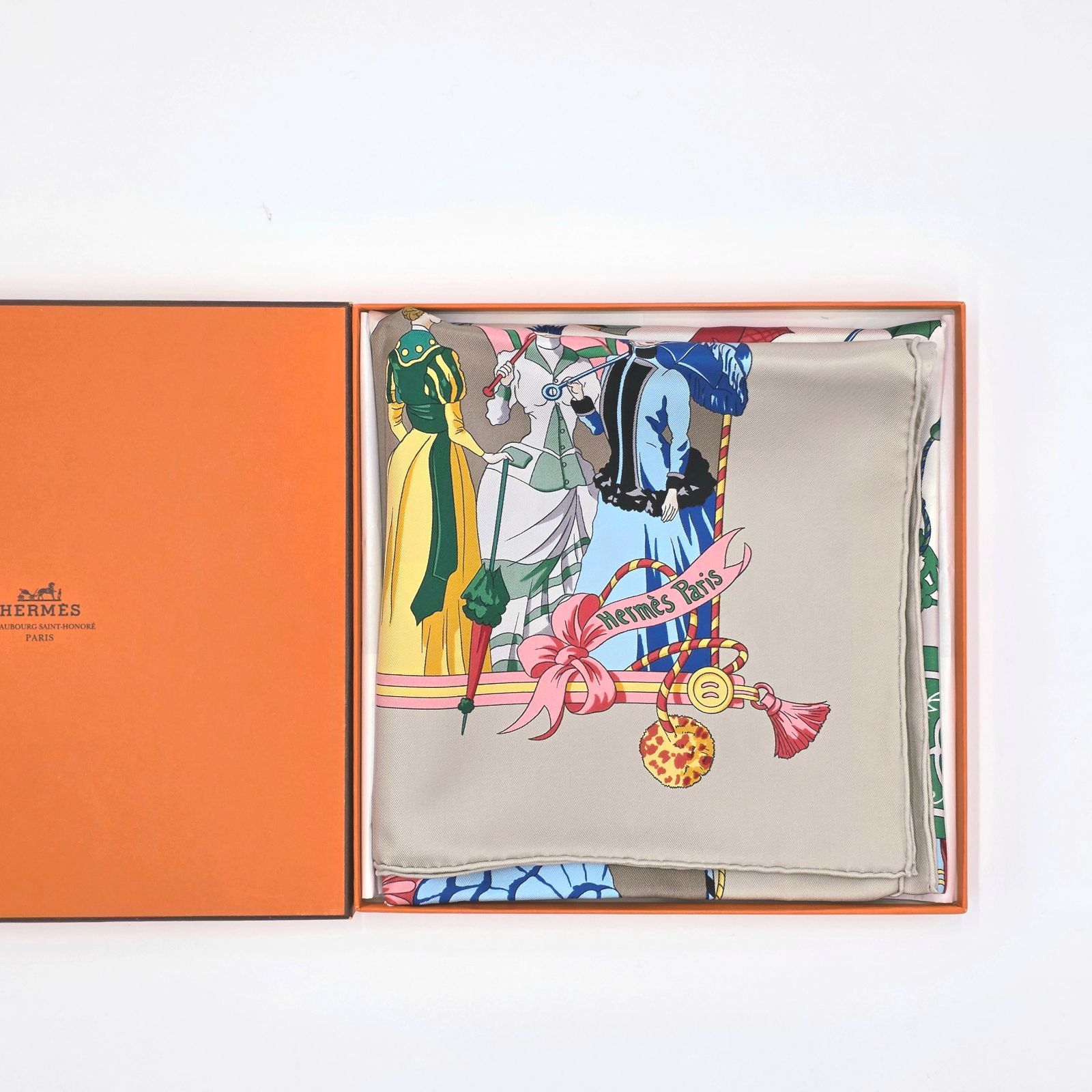 エルメス カレ90 UMBRELLES ET PABAPLUIES 雨傘と日傘 スカーフ