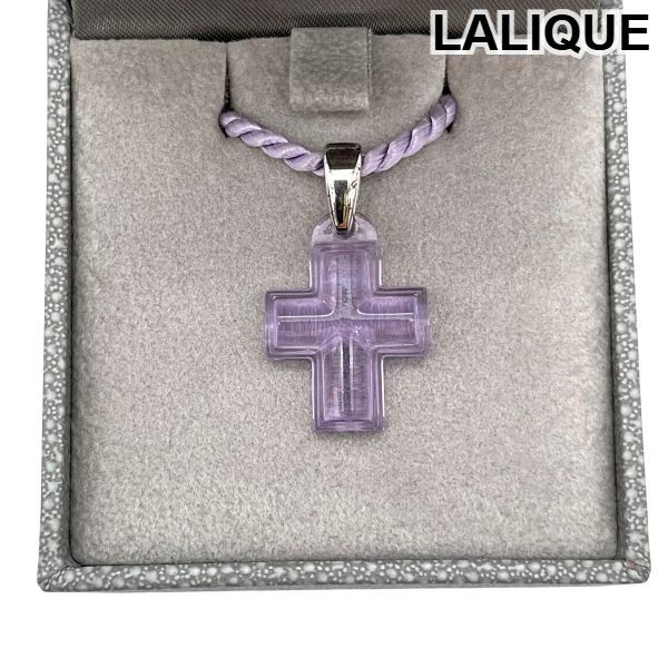 ラリック LALIQUE ネックレス アクセサリー ペンダント 十字架