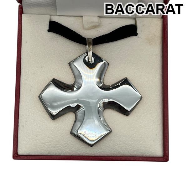 バカラ オクシタン イリゼ ラージクロス ネックレス 925 バカラ