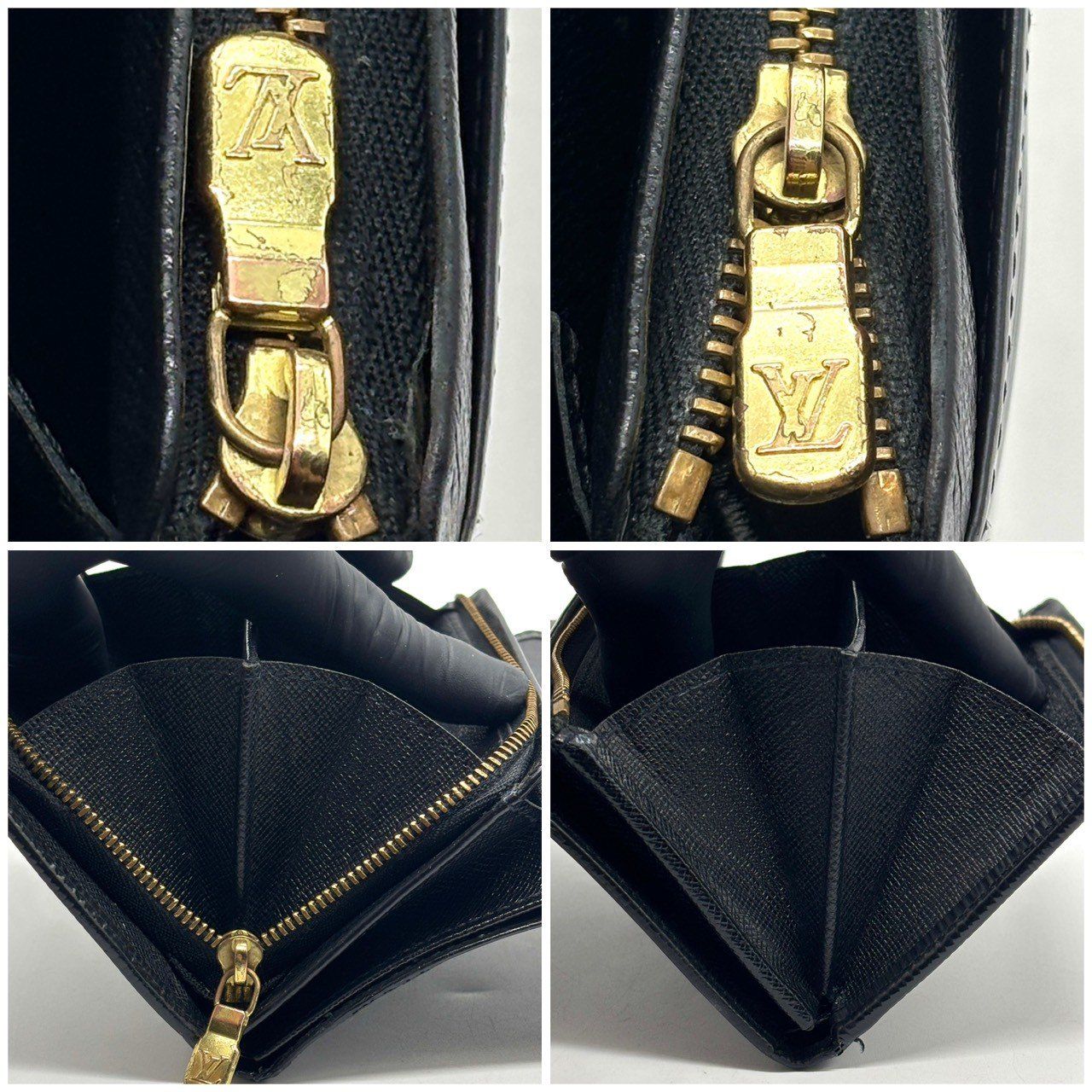 手元に宿る落ち着きと格】 LOUIS VUITTON ルイヴィトン 二つ折り財布