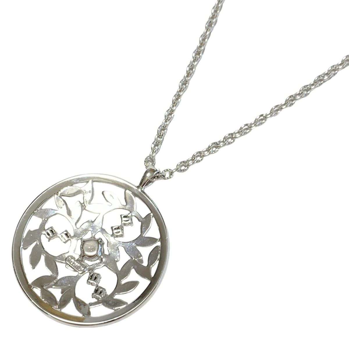 FOXEY(フォクシー) ネックレス - シルバー×クリア リーフ - メルカリ