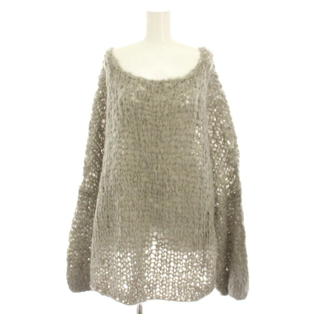 極美品　23AW プラージュ　ハンドニット　プルオーバー モヘア　セーター 新品✨️ 23AW Plage HAND KNIT ニット プルオーバー モヘア - メルカリ