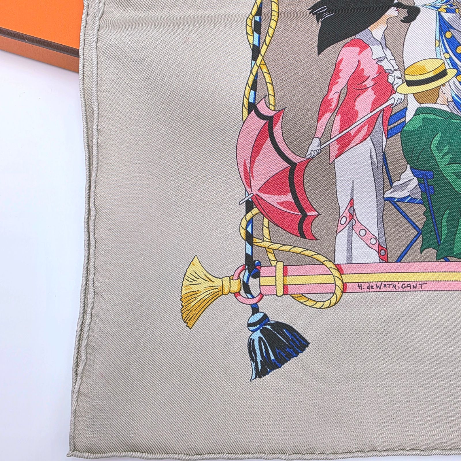 エルメス カレ90 UMBRELLES ET PABAPLUIES 雨傘と日傘 スカーフ