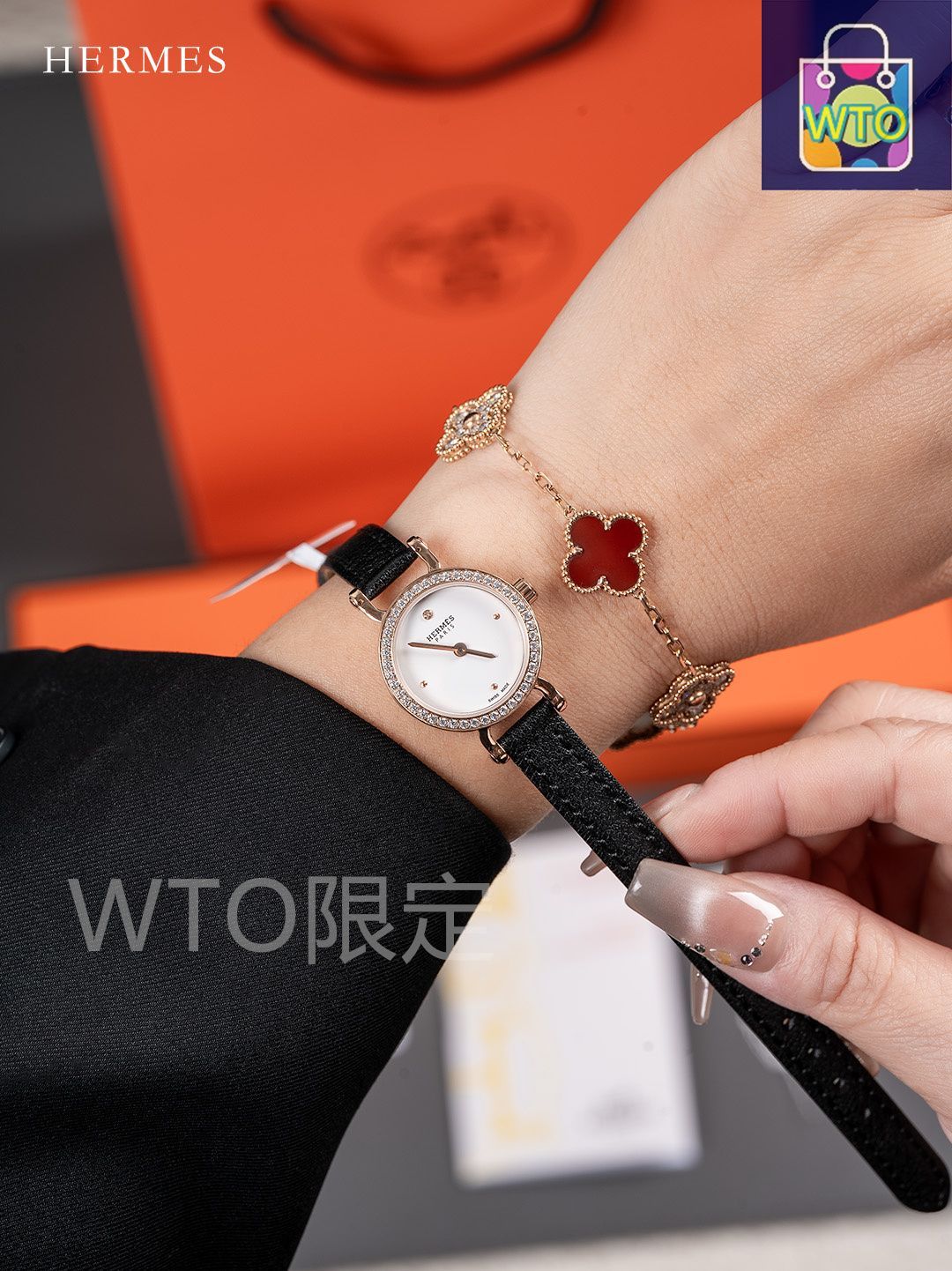 今日特価】HERMES エルメス フォーブールシリーズ 12 時位置に 0.72