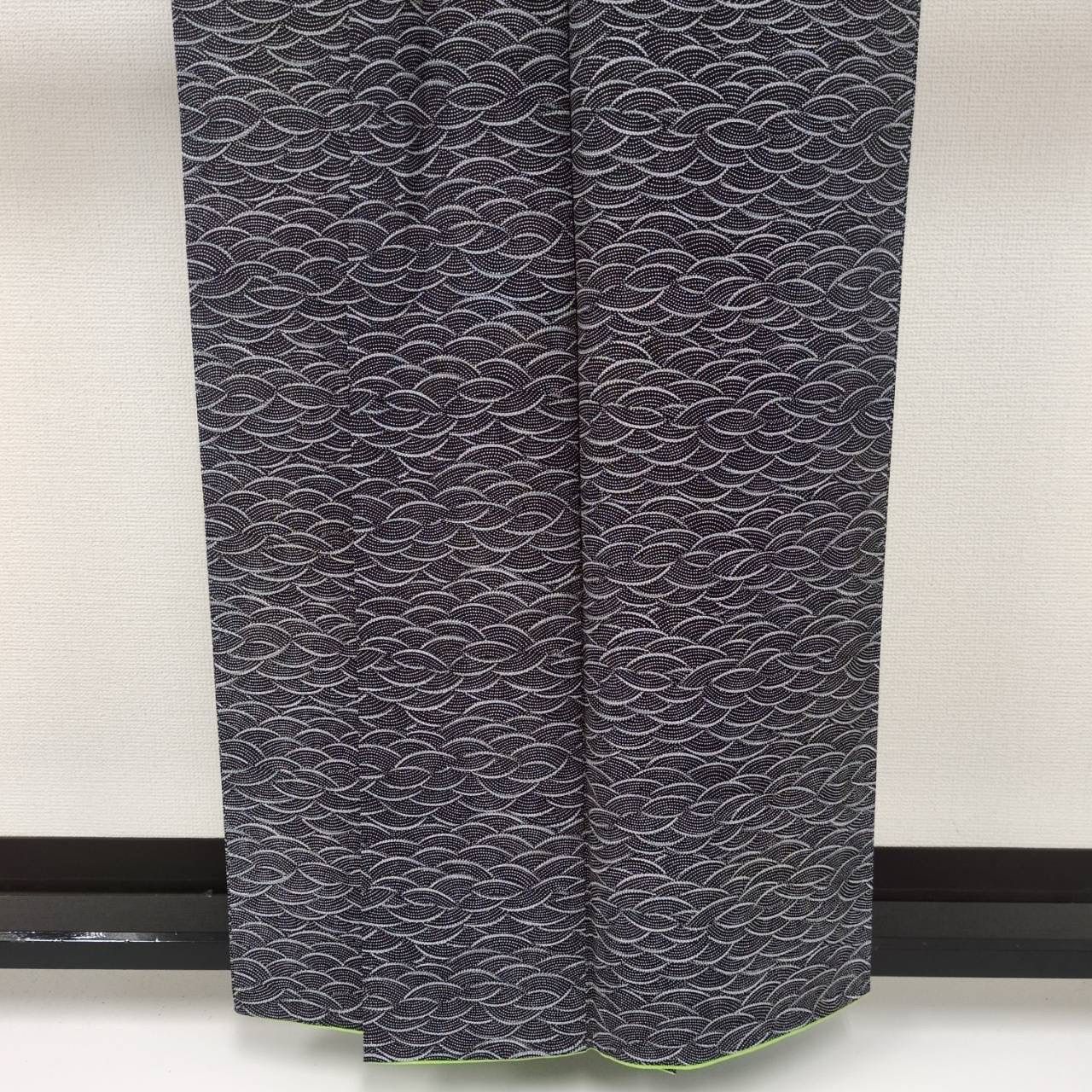 小紋 波模様 素敵なデザイン 正絹 着物 MK-1356 - メルカリ