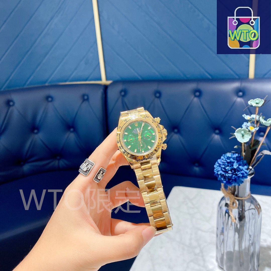 今日特価】Rolex ロレックス デイトナシリーズ 全金グリーンダイヤル