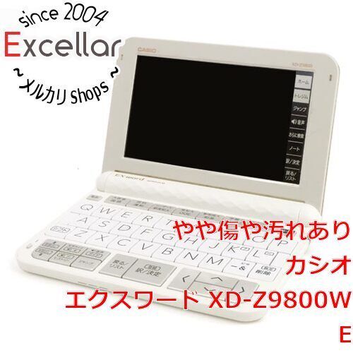 スマホ・タブレット・パソコン CASIO XD-Z9800WE CASIO EX-word XD-Z9800WE Japanese English Electronic Dictionary