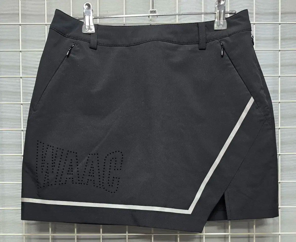 WAAC 왁 レディース ゴルフウェア ウエスト後ろゴム 秋冬 スカート