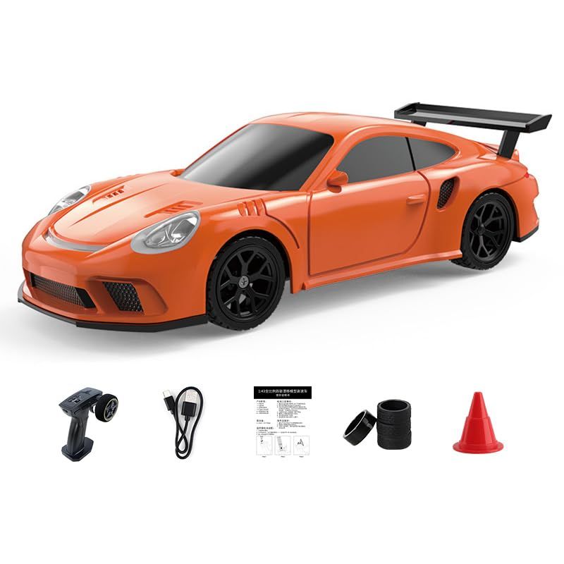 彡 1 43 4 WDドリフトカー 43ミニRCカー ドリフト走行 2 GHz 車ラジコンおもちゃ 比例制御 ジャイロ付き プレゼント 男の子 ギフト