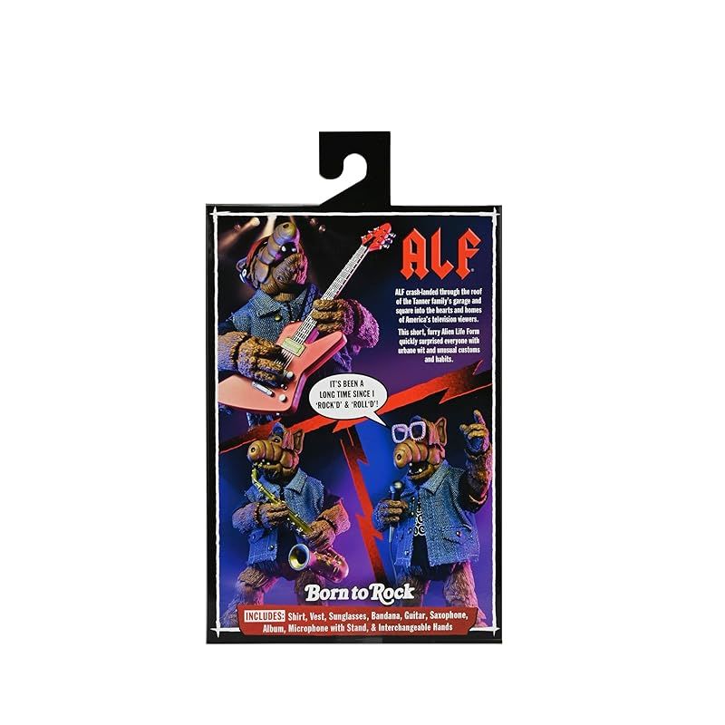 ☆彡NECA アルティメットボーントゥロックアルフ フィジク 18cm アルフ