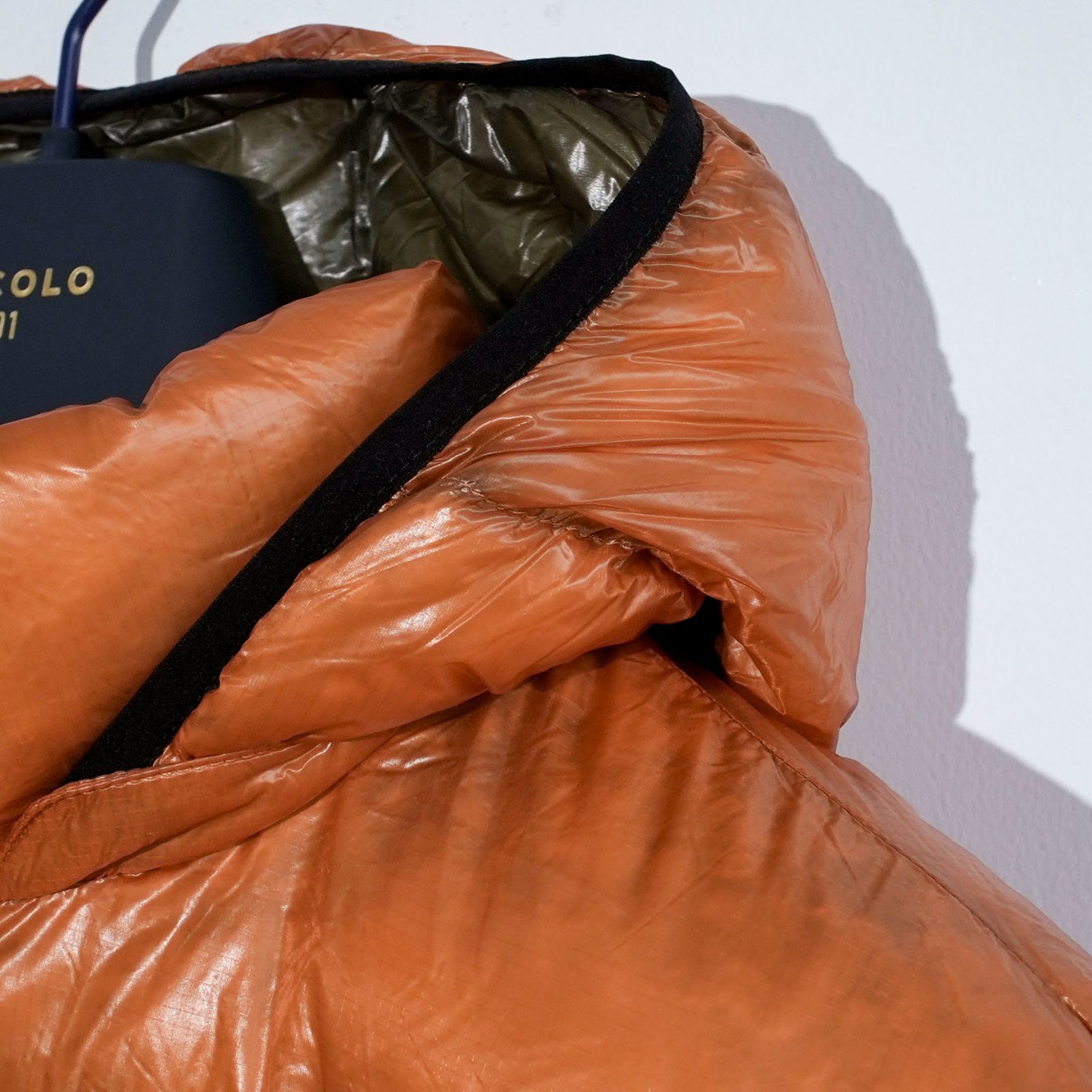 HERNO ヘルノ 新品 HERNO ヘルノ ダウンジャケット オレンジ/グレー