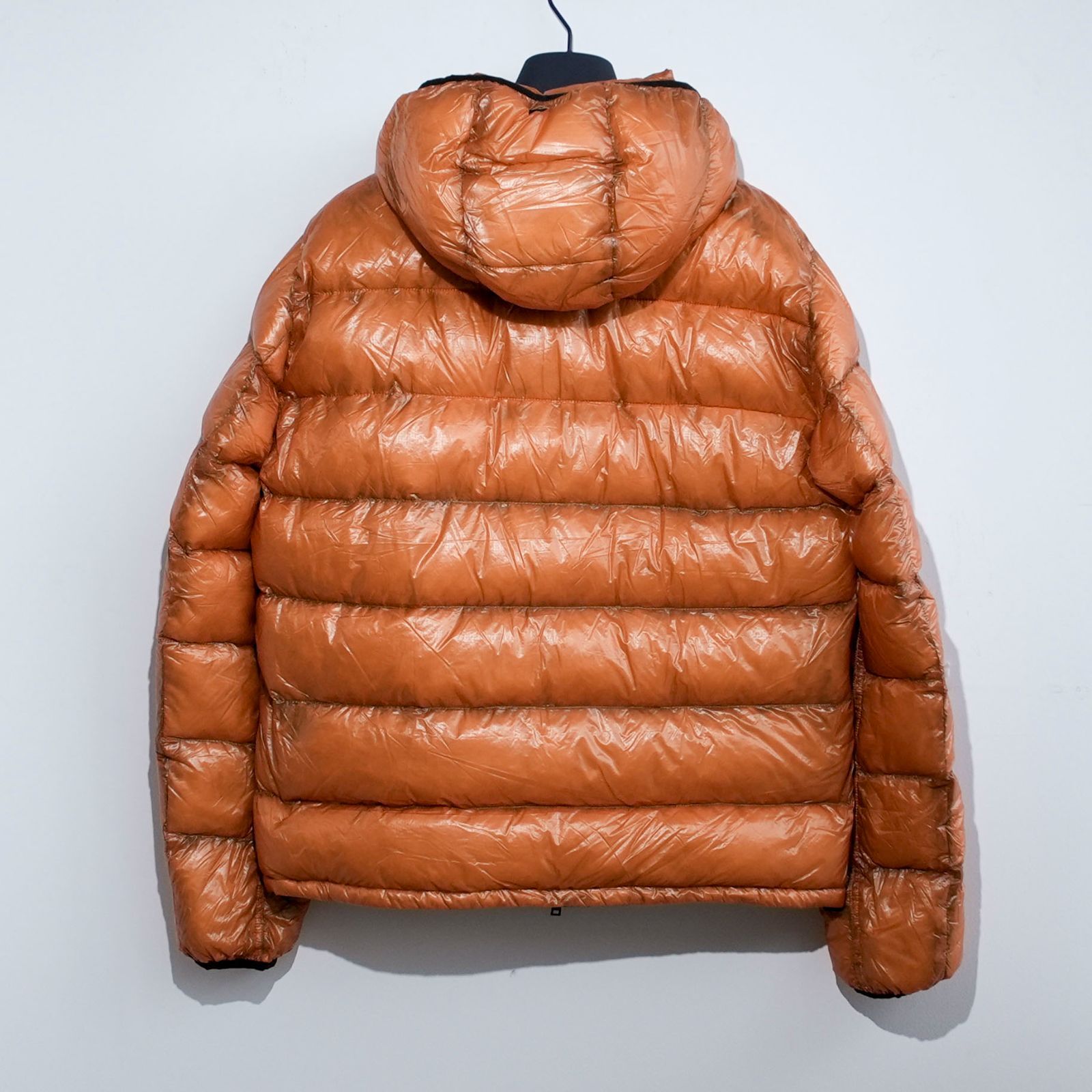 【美品】 ヘルノ ダウンジャケット オレンジ サイズ48 HERNO ヘルノ 新品 HERNO ヘルノ ダウンジャケット オレンジ/グレー