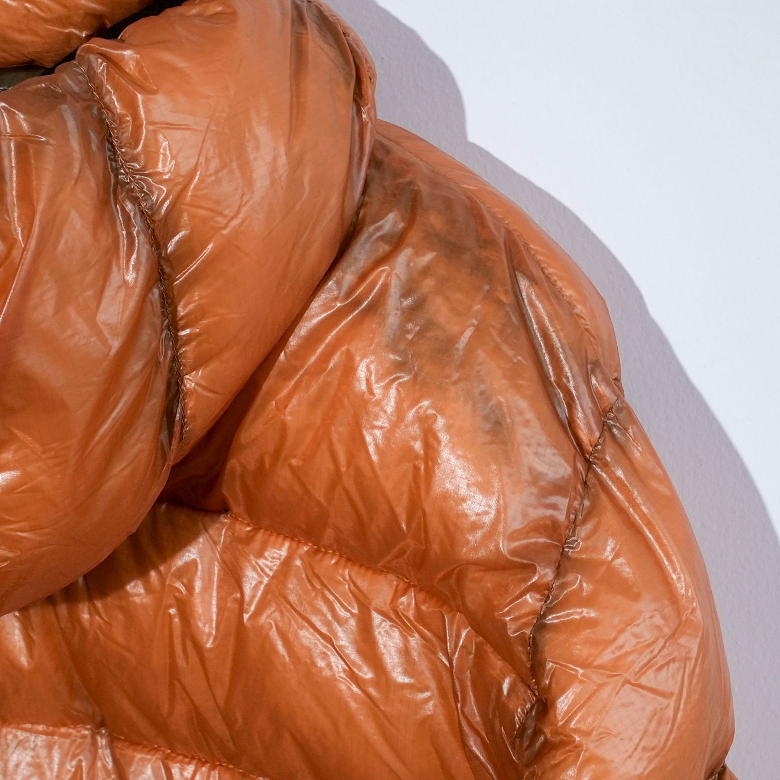 HERNO ヘルノ 新品 HERNO ヘルノ ダウンジャケット オレンジ/グレー