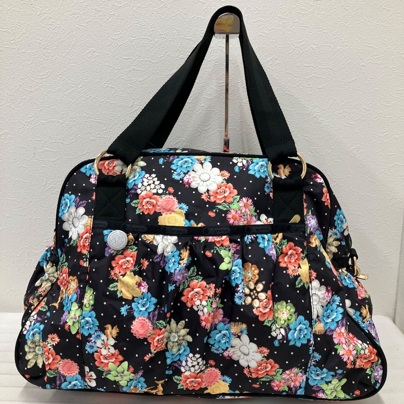 6490 LeSportsac レスポートサック ボストンバッグ 2way ベネフィット