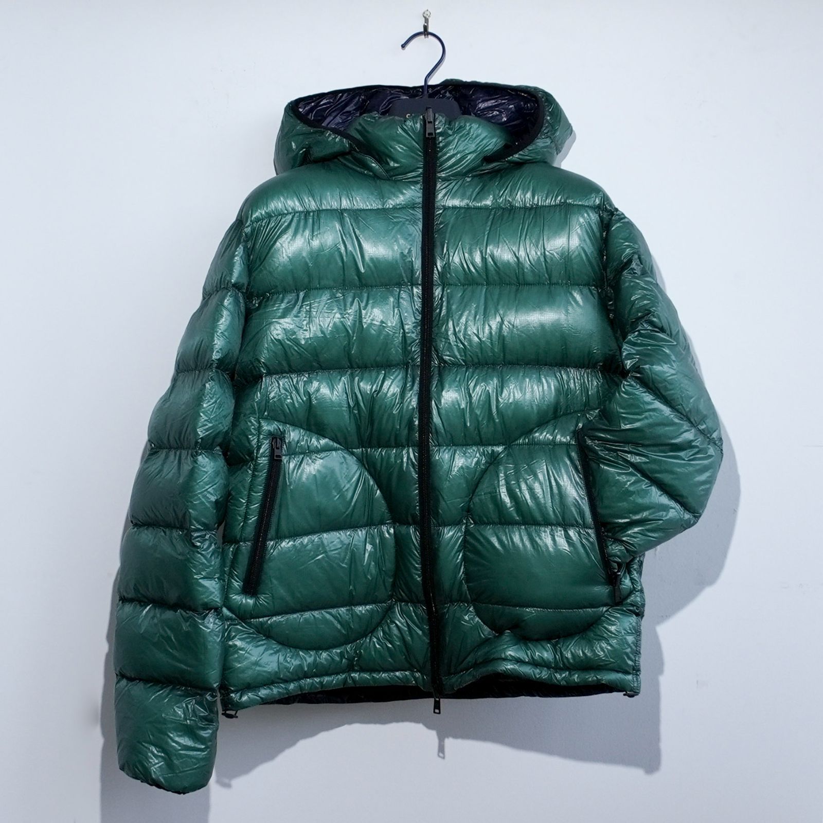 HERNO ヘルノ 新品 HERNO ヘルノ ダウンジャケット オレンジ/グレー