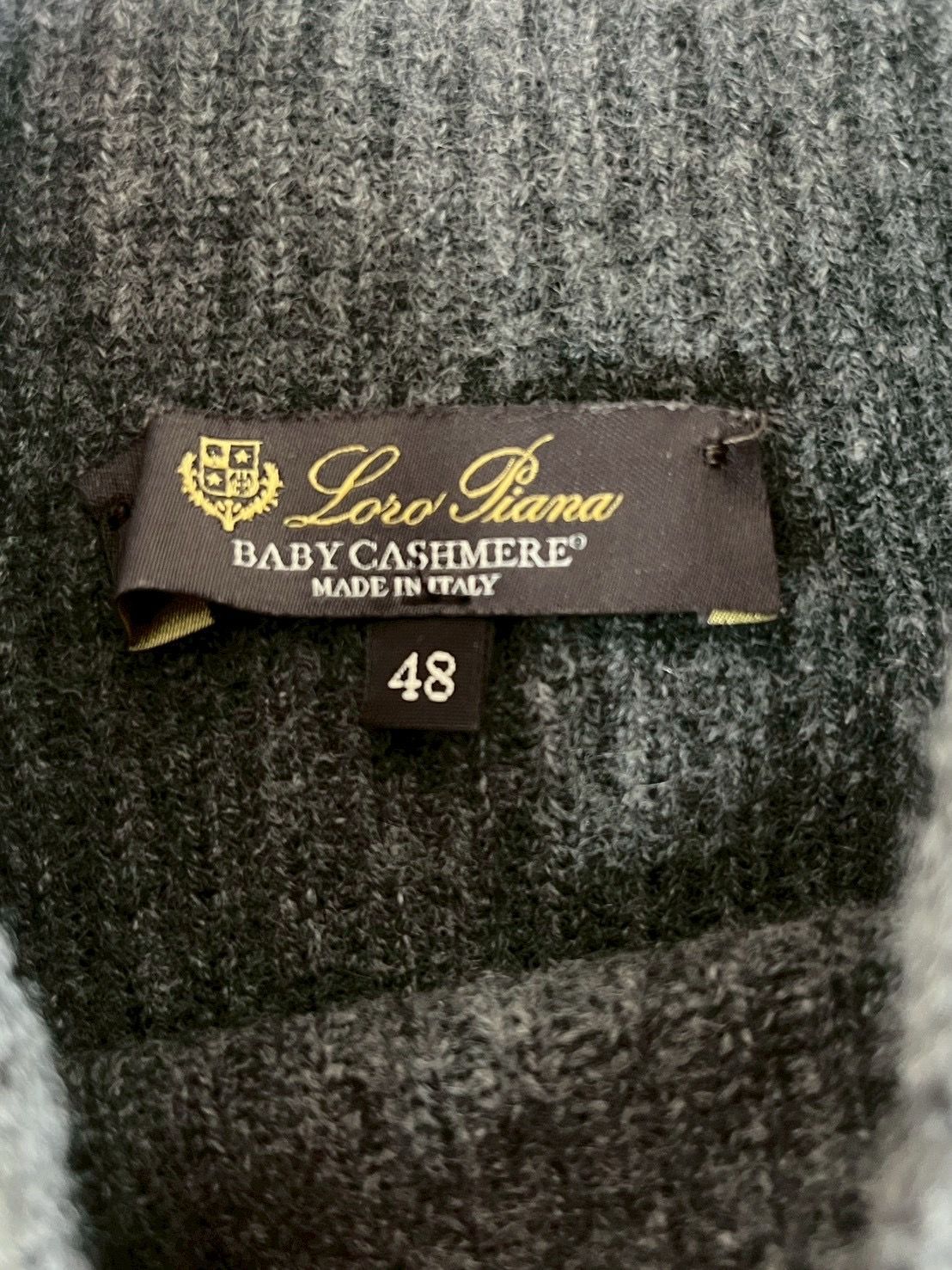 【美品】 Loro Piana ロロピアーナ ベビーカシミヤ ニット 46 美品】ロロピアーナ Loro Piana ベビーカシミヤ ニット 48 FAI8266