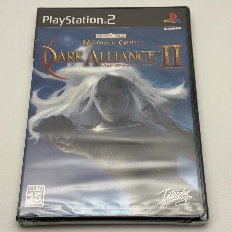 ps2 バルダーズゲートダークアライアンスⅡ店頭　販促ポップ　非売品カットアウト ps2 バルダーズゲートダークアライアンスⅡ店頭 販促ポップ 非売品