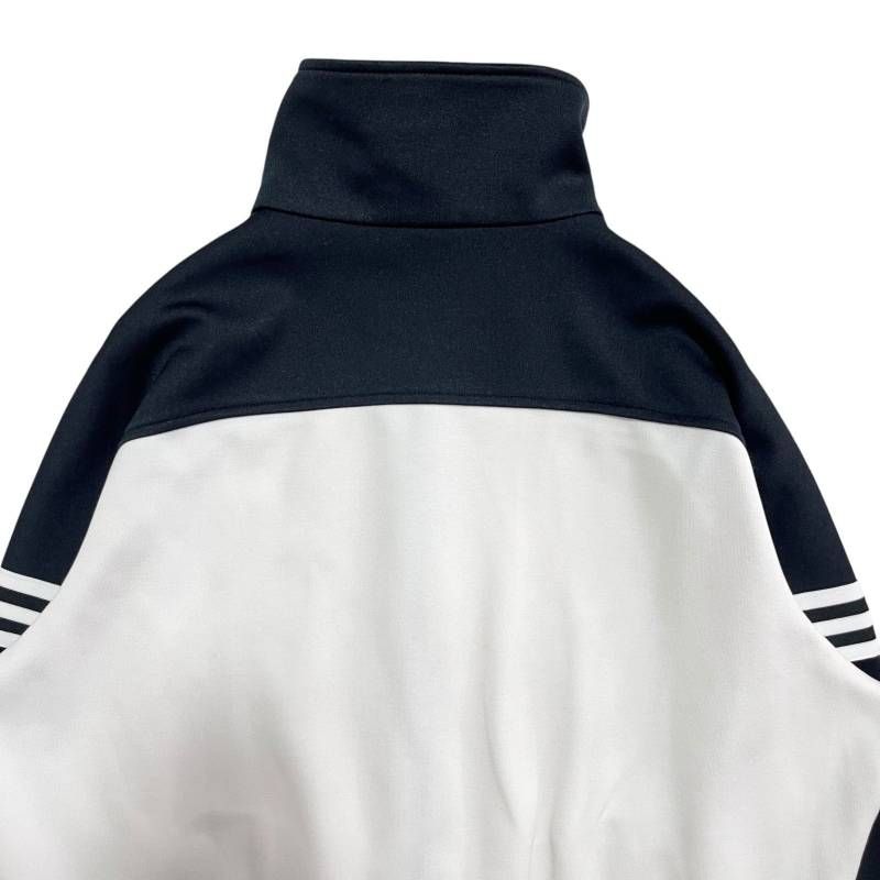 トラックジャケット　アディダス　デサント社製　ブルー系　表記サイズ6 トラックジャケット アディダス デサント社製 ブルー系 表記サイズ6