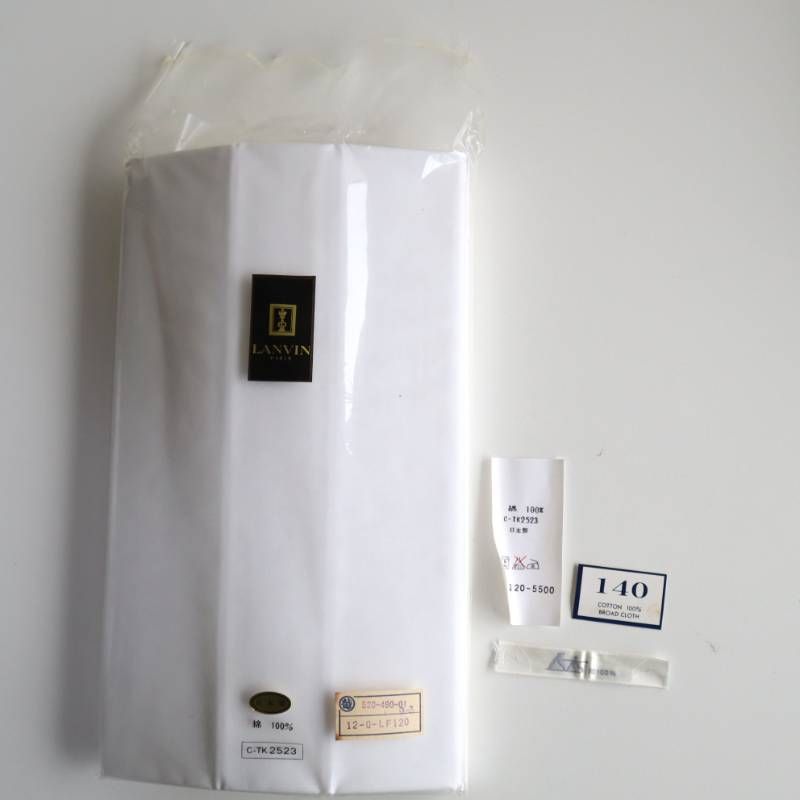 LANVIN オーダーシャツ生地＆お仕立て券 ランバンコレクション〉お仕立