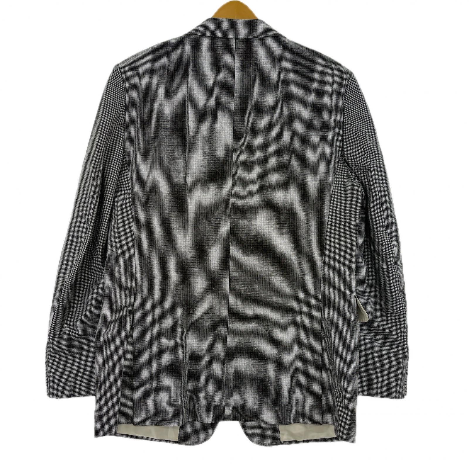 dunhill ダンヒルテーラードジャケット size8-54 S/ブラック×ホワイト