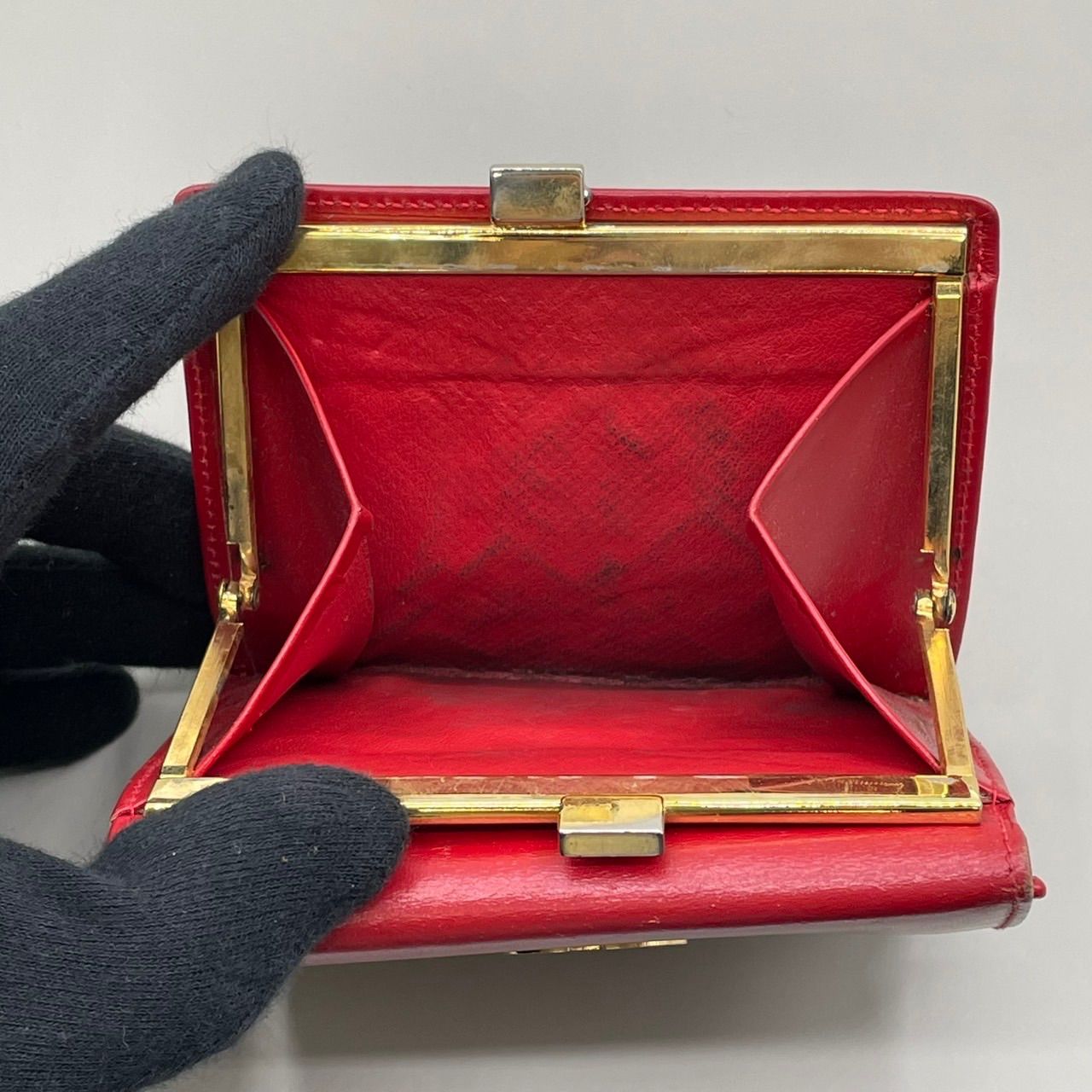 美品 希少 CELINE セリーヌ 二つ折り財布 コンパクトウォレット