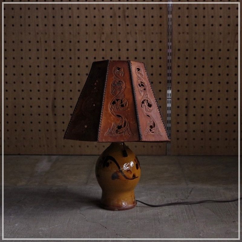 昭和レトロ　アンティーク　テーブル　ランプ　ライト 昭和レトロアンティークテーブルライトムードライト