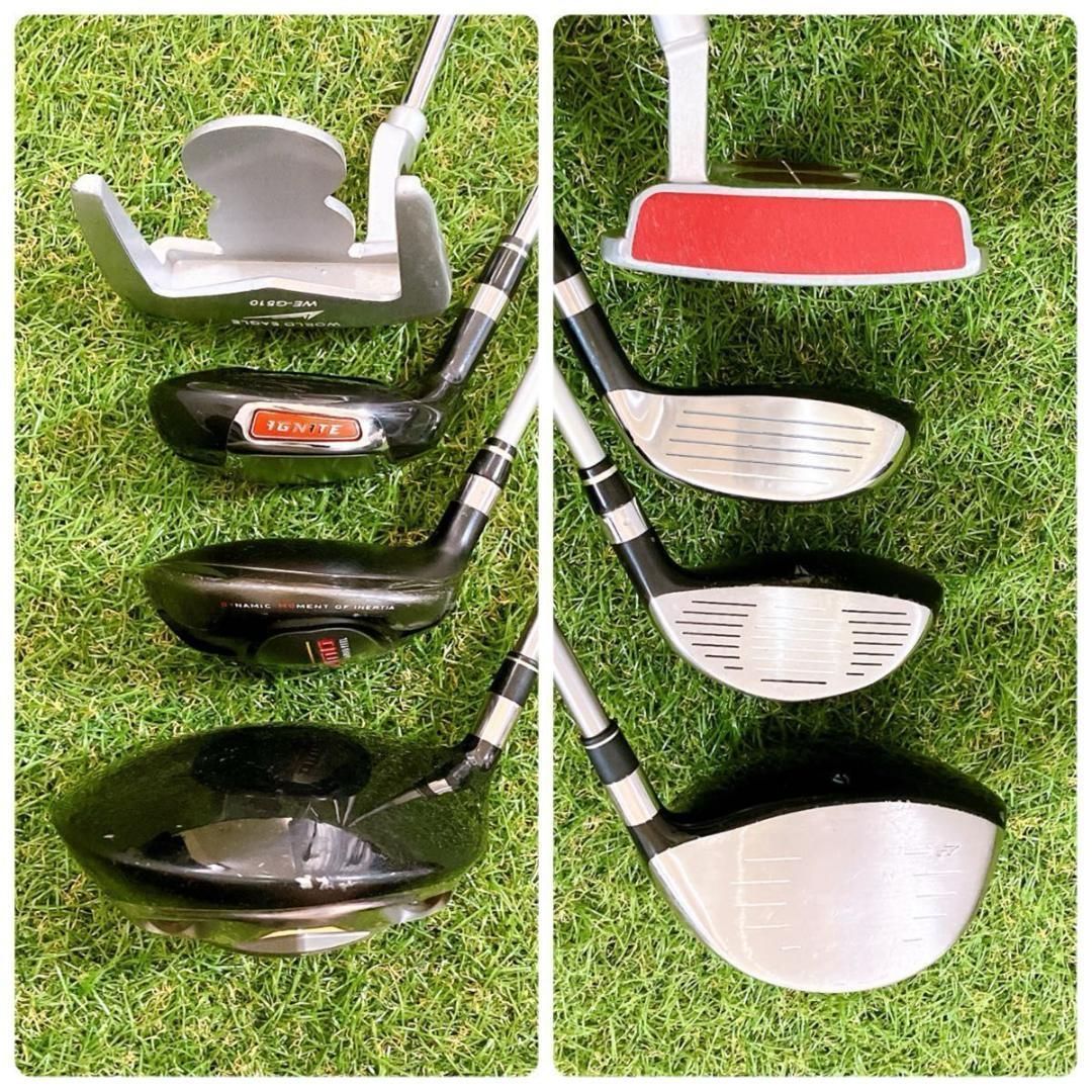 レフティ NIKE ナイキ イグナイト メンズゴルフセット 12本 初心者 左