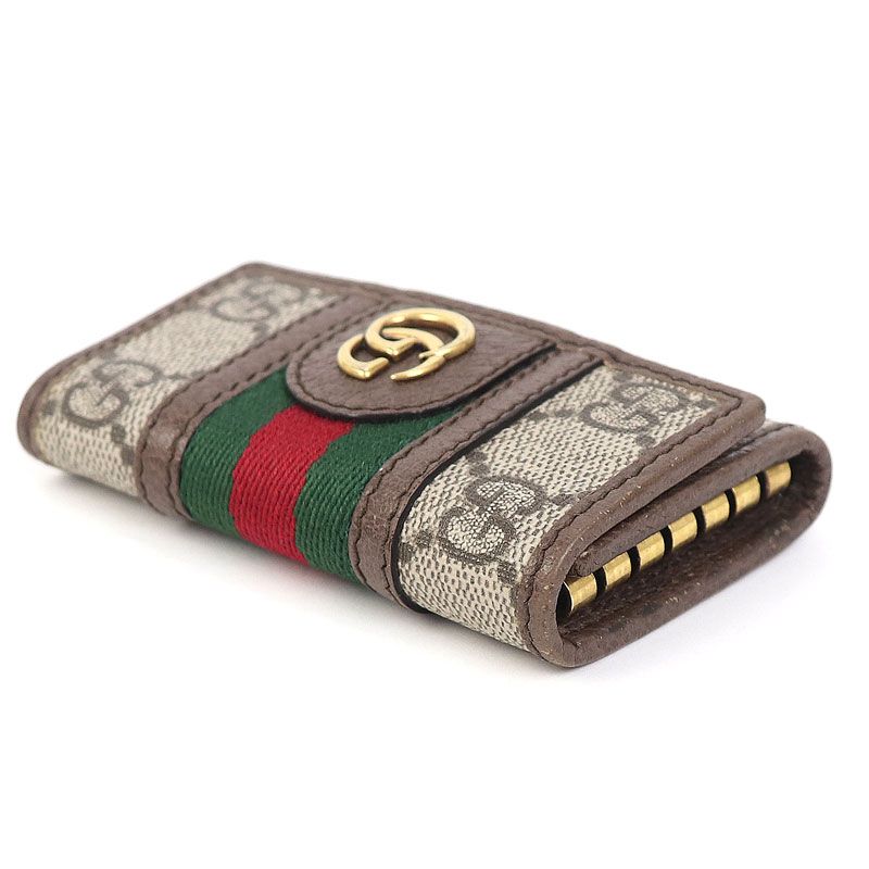 グッチ オフィディア GGキーケース スプリーム キャンバス ウェブ