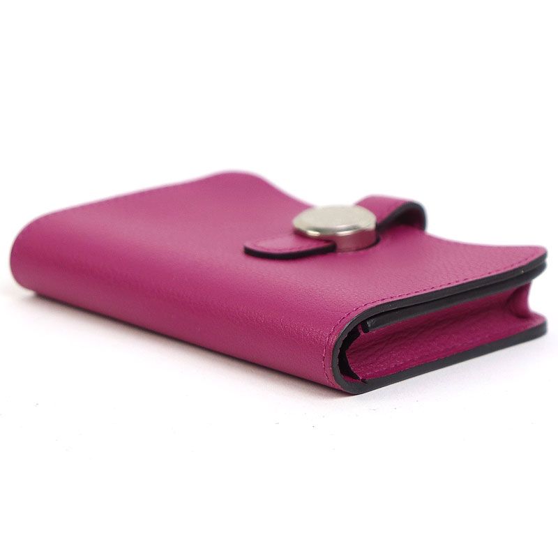 エルメス ドゴン カードケース ローズパープル ヴォー エヴァーカラー