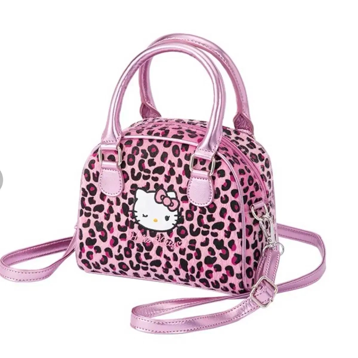 在庫確保/予約) サンリオ ハローキティ アベイル ヒョウ ボストン