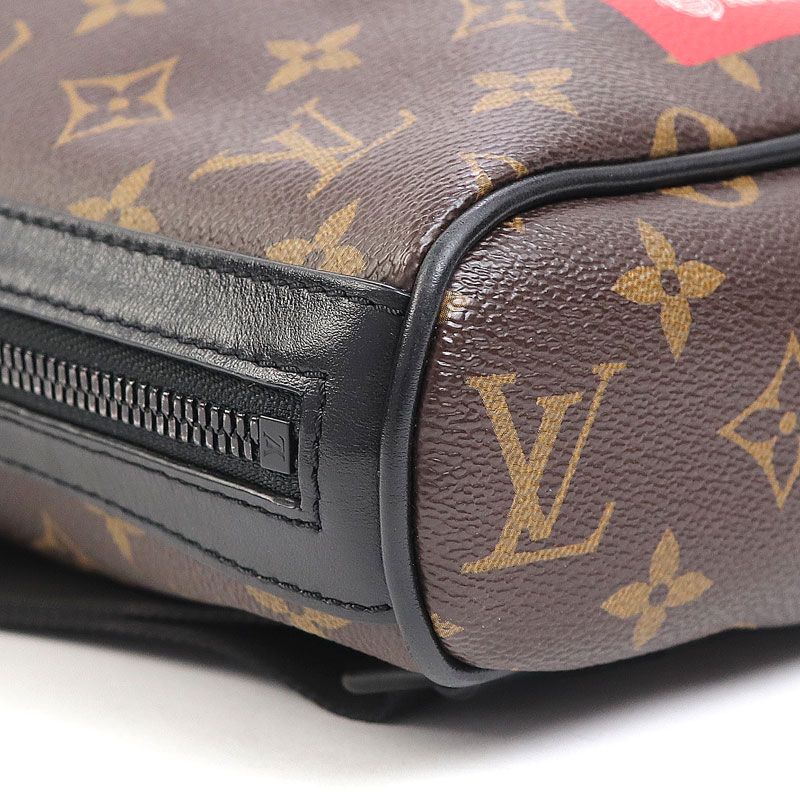 ルイヴィトン M44625 チョーク スリングバッグ モノグラム ワッペン