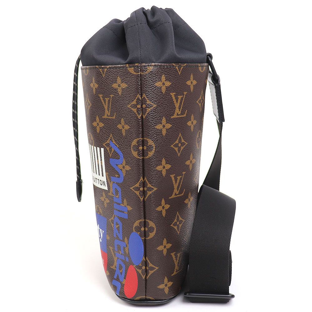 ルイヴィトン M44625 チョーク スリングバッグ モノグラム ワッペン