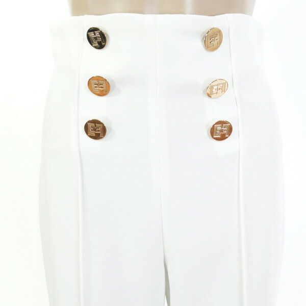 訳あり 新品 エリザベッタフランキ パンツ 40 EPT1099 S Mサイズ 85%OFF 訳あり 新品 エリザベッタフランキ ELISABETTA FRANCHI パンツ