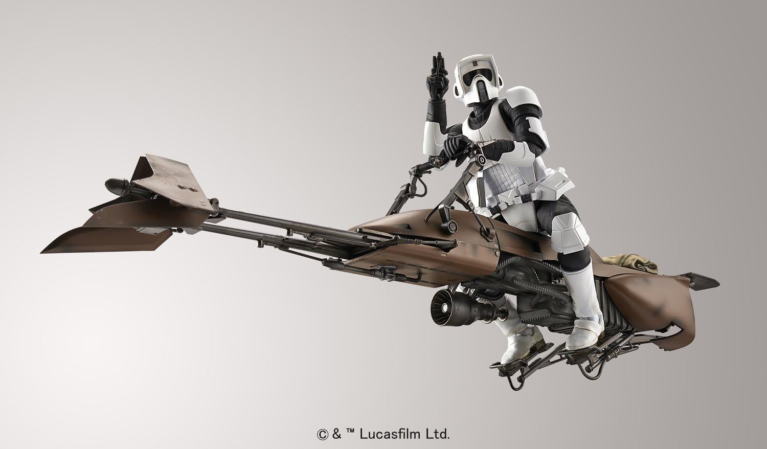 新品】 スター・ウォーズ 1/12 スカウト・トルーパー&スピーダー