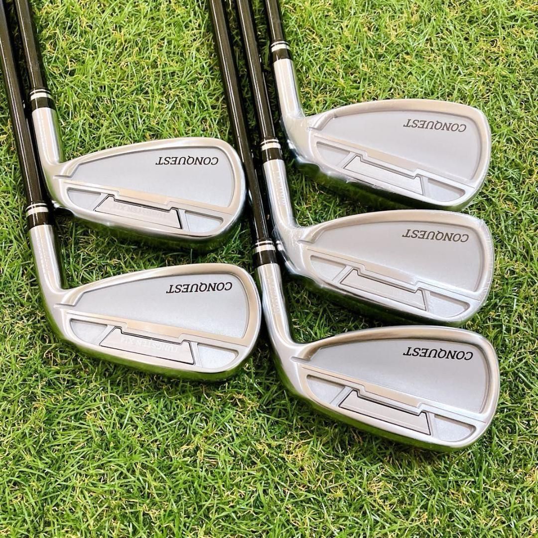 美品 MAJESTY マジェスティ コンクエスト メンズアイアン 5本 右 R