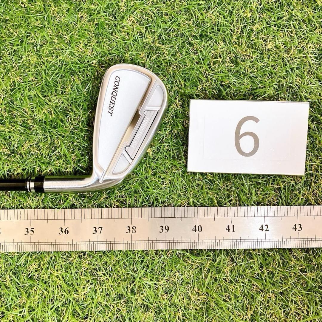 美品 MAJESTY マジェスティ コンクエスト メンズアイアン 5本 右 R