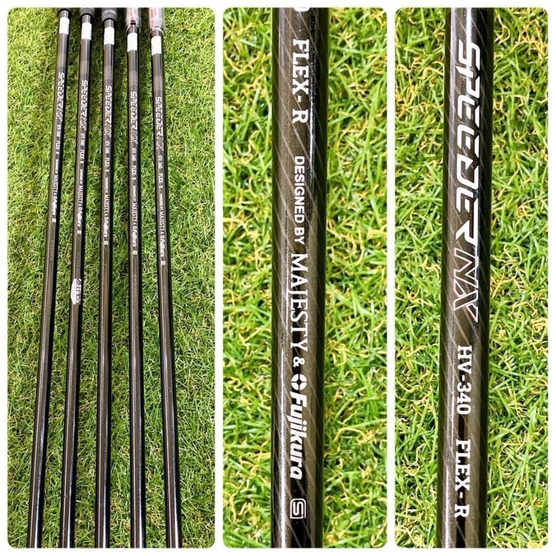 美品 MAJESTY マジェスティ コンクエスト メンズアイアン 5本 右 R