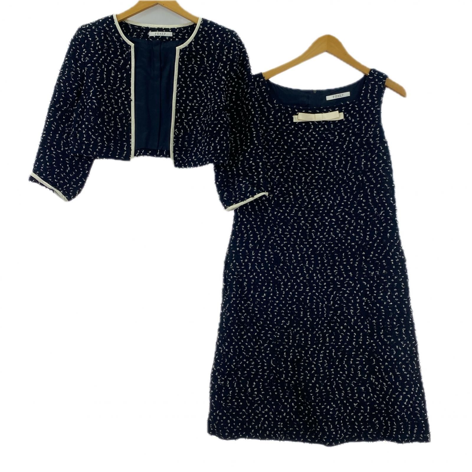 フォクシー　フォーマル セットアップ ワンピース　サイズ３８　FOXEY September 2025 | FOXEY - フォクシー