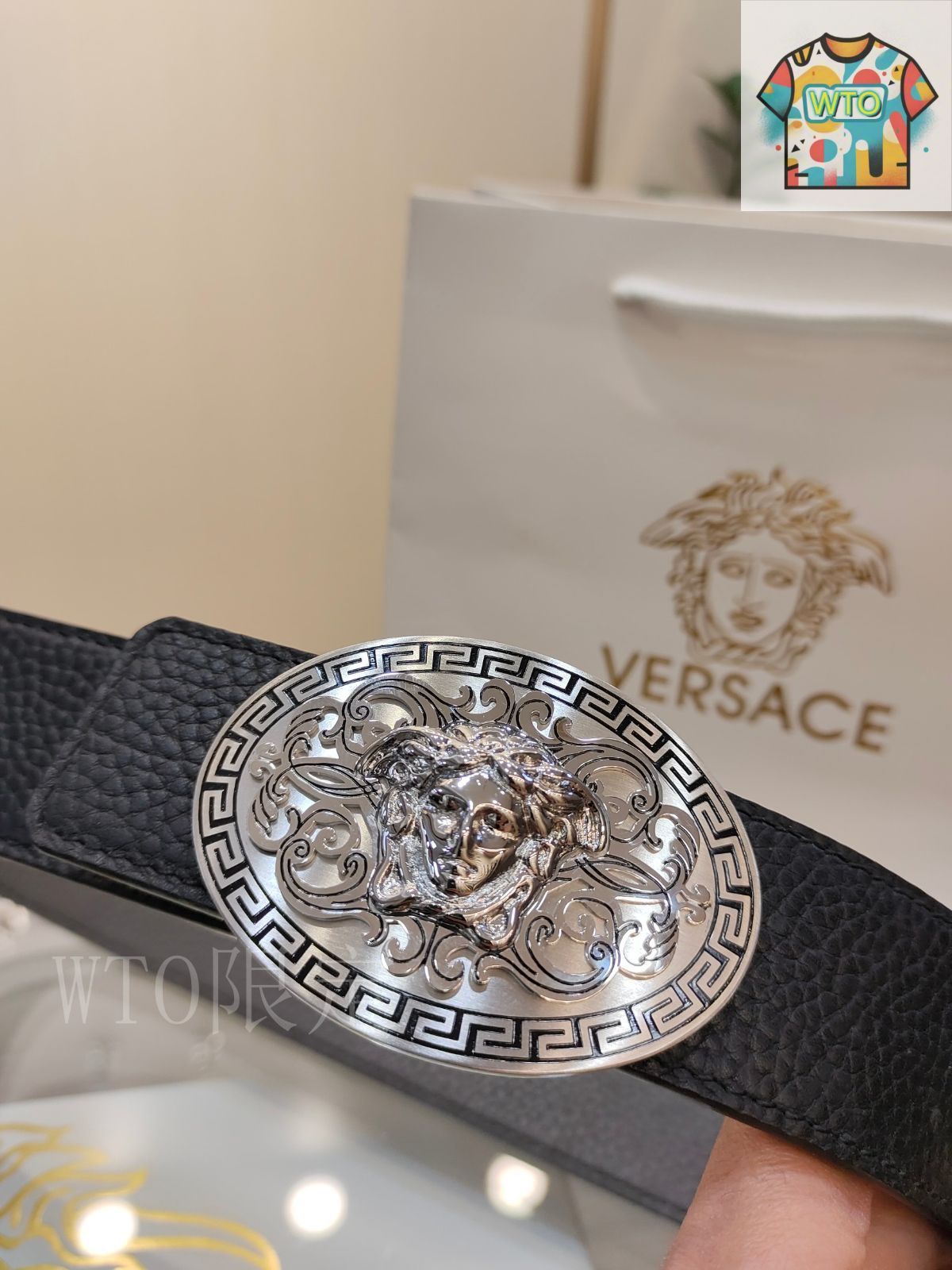 今日特価】Versace ヴェルサーチ メデューサベルト - メルカリ