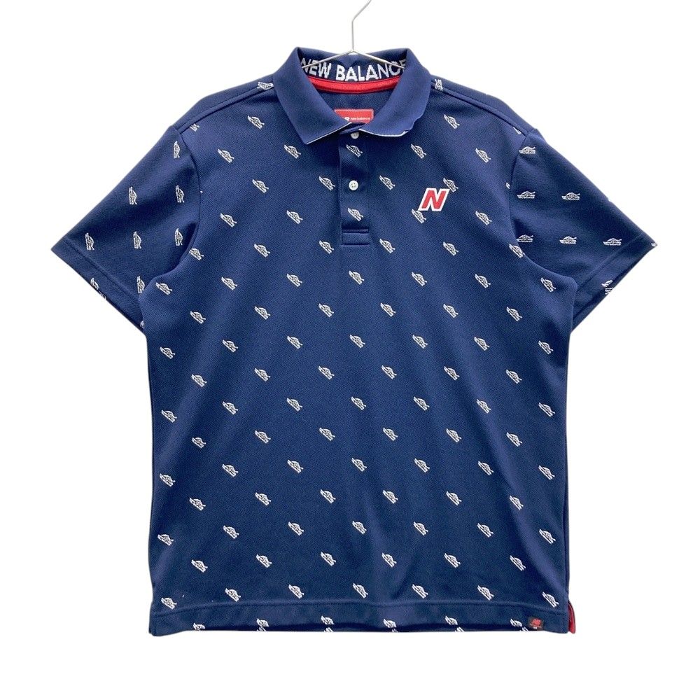 サイズ：6 NEW BALANCE GOLF ニューバランス 半袖ポロシャツ 総柄